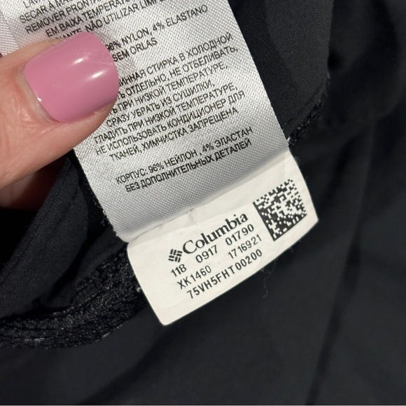 Columbia Omni-Shield women’s capri drawstring ankle hiking pants size 10 - Picture 9 of 13